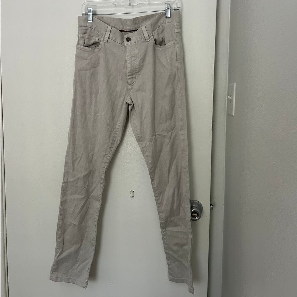 Ermenegildo Zegna Men's Linen/Cotton Trousers